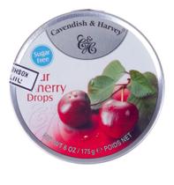 Bala Sugar Free Sour Cherry Drops Cavendish & Harvey 175G