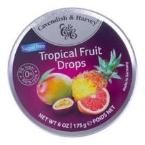 Bala Sugar Free Tropical Fruits Drops Cavendish & Harvey 175g Bala Sugar Free Tropical Fruits Drops Cavendish & Harvey 175g
