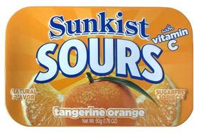 Bala Sunkist Sours Tangerine Orange Big Sky Lata 50g