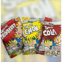 Bala Super Azeda Sour Lemon 16gr Happy Time Importada