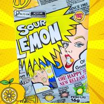 Bala Super Azeda Sour Lemon 16gr Happy Time Importada