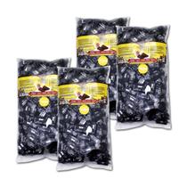 Bala toffee caramelo de café diet 1kg hué kit 4 und