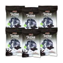 Bala toffee de caramelo de cafe zero 100g hue - kit 6 unidades Bala toffee de caramelo de cafe zero 100g hue - kit 6 unidades