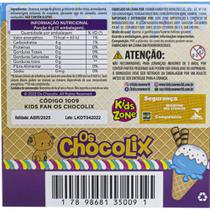 Bala Tutti Frutti Os Chocolix Kids Zone Kids Fan 4g