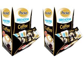 Bala Zero Açúcar Café Coffee Pocket C/100 Unid - 2 Caixas