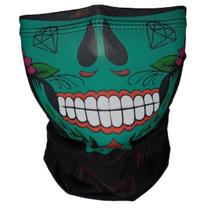 Balaclava Caveira touca ninja bandana multifuncional UV50+ Balaclava Caveira touca ninja bandana multifuncional UV50+