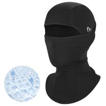 Balaclava DAFIFO Summer Cooling Ice Silk com proteção UV preta Balaclava DAFIFO Summer Cooling Ice Silk com proteção UV preta