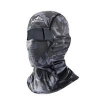 Balaclava de Ciclismo com Proteção UV - Lycra de Secagem Rápida e Camuflagem Balaclava de Ciclismo com Proteção UV - Lycra de Secagem Rápida e Camuflagem