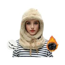 Balaclava De Inverno Super Grossa E Aconchegante Com Cordão Ajustável Para Esqui, Ciclismo E Balaclava De Inverno Super Grossa E Aconchegante Com Cordão Ajustável Para Esqui, Ciclismo E