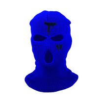 Balaclava de Inverno Unissex - Máscara Facial Completa em Malha Bordada para Esqui e Ciclismo