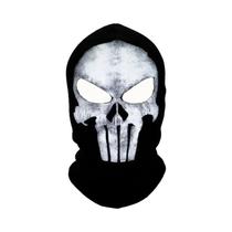 Balaclava De Rosto Inteiro 100% Algodão Com Estampa De Caveira, Máscara Para Ciclismo E Esqui, Gorro