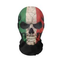 Balaclava De Rosto Inteiro Com Design De Esqueleto E Rede Transparente Para Capacete De Motocicleta,