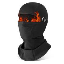 Balaclava KGC corta-vento térmica para esqui preta tamanho único Balaclava KGC corta-vento térmica para esqui preta tamanho único