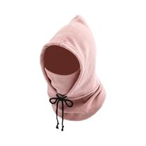 Balaclava Quente com Capuz para Ciclismo, Esqui e Outras Atividades ao Ar Livre - Preto, Rosa e Caqui