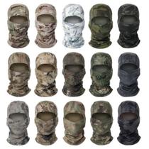 Balaclava Tática Camuflada Militar Airsoft Paintball moto