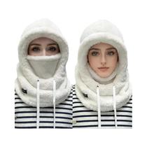 Balaclava Térmica De Inverno À Prova De Vento, Máscara Facial De Fleece Polar Ajustável Para Esqui,