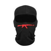 Balaclava Unissex Com Estampa AK47, Gorro Protetor Solar E Corta-Vento Para Atividades Ao Ar Livre