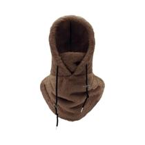 Balaclava Unissex De Fleece Corta-Vento: Máscara Facial De Inverno Quente E Cachecol Para Esqui E