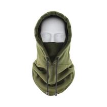 Balaclava Unissex De Inverno Quente Com Forro De Lã, Gorro Com Capuz, Corta-Vento, Térmico,