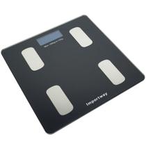 Balança Bioimpedância Corporal Aplicativo Bluetooth Digital Banheiro 180 Kg Importway IWBDBIO-001APP