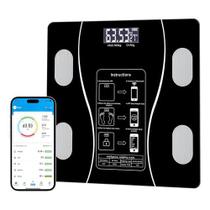Balança Bioimpedancia Digital Bluetooth Corporal E Análise
