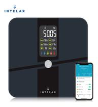 Balança Bioimpedância Digital Corporal Bluetooth 180KG com APP Fitness Treino Dieta Academia