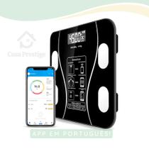 Balança Bioimpedância Profissional App Bluetooth Português Balança Bioimpedância Profissional App Bluetooth Português
