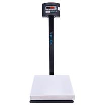 balança comercial digital 200kg 50g com mastro 39x34cm welmy