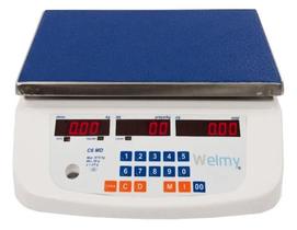 Balança Comercial Digital Dupla Escala 6/15Kg 2/5G Bateria