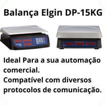 Balanca computadora 15kg elgin dp15 com bateria e serial