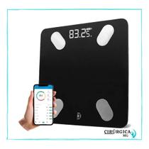Balança Corporal Bioimpedância Com App Bluetooth Dellamed