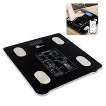 Balanca corporal biopedancia inteligente bluetooth digital medicao gordura imc massa aplicativo smart com app banheiro f