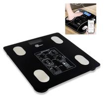 Balanca corporal biopedancia para medir imc gordura massa com aplicativo