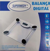 Balança Corporal Digital Glass Supermedy