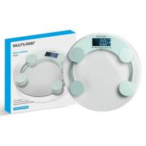 Balança corporal digital Multilaser Eatsmart branco, até 180 kg - HC039