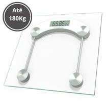 Balança Corporal Digital Peso Até 180kg Com Vidro Temperado - Quality