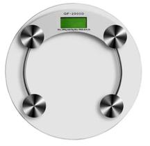 Balança Corporal Digital Redonda Base Em Vidro P/ Banheiro Quarto + Bateria Inclusa Balança Corporal Digital Redonda Base Em Vidro P/ Banheiro Quarto + Bateria Inclusa