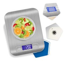 Balança Cozinha Para Alimentos Digital Portátil Alta Precisão Praticidade Nutrição E Dieta 10kg Balança Cozinha Para Alimentos Digital Portátil Alta Precisão Praticidade Nutrição E Dieta 10kg