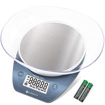 Balança de alimentos Etekcity Digital 0,1 g com tigela de 5 kg/11 libras de aço inoxidável