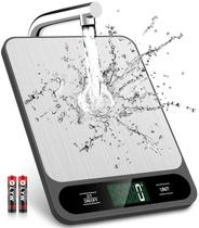 Balança de alimentos Mik-Nana Digital Kitchen 10kg/22lb em aço inoxidável