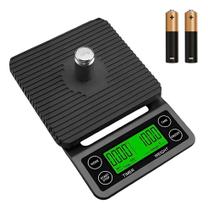 Balança de alta precisão digital para cozinha 3kg 0.1g com temporizador