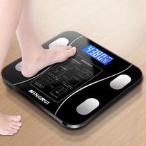Balança de banheiro, balança inteligente de peso corporal, tela LED de 100 kg