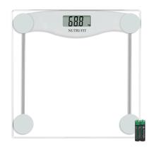 Balança de banheiro digital NUTRI FIT para peso corporal 150 kg