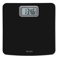 Balança de banheiro Taylor Digital Bath 180 kg/400 lb preta