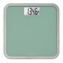 Balança de banheiro Taylor Digital Glass com capacidade de 227 kg Sea Foam