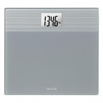 Balança de banheiro Taylor Digital Wide Platform 227 kg cinza