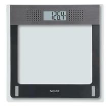Balança de banheiro Taylor Electronic Glass Talking 200kg