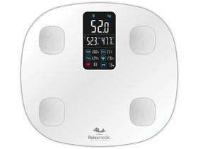 Balança de Bioimpedância Digital Cardio App Relaxmedic Balança de Bioimpedância Digital Cardio App Relaxmedic