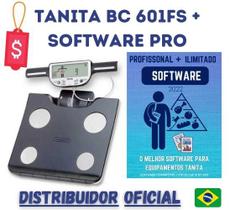Balança De Bioimpedância Tanita Bc 601 FS C/ Software Ilimitado