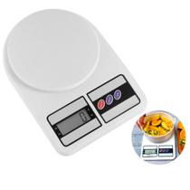Balança De Cozinha Digital 10 KG Para Pesar Alimentos Dieta Nutrição Para Cozinha Casa
